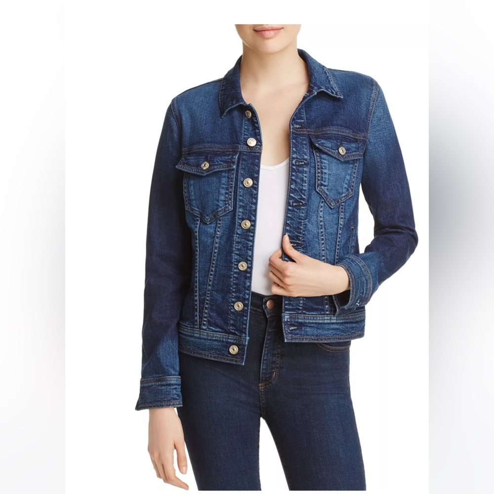 7 for All Mankind Denim Jacket, Classic Denim Jacket, XS